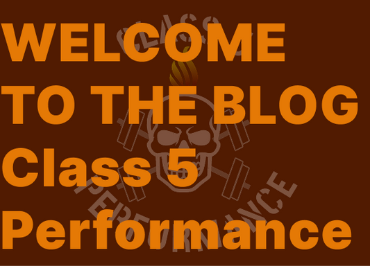 Welcome to the Class 5 Performance Blog