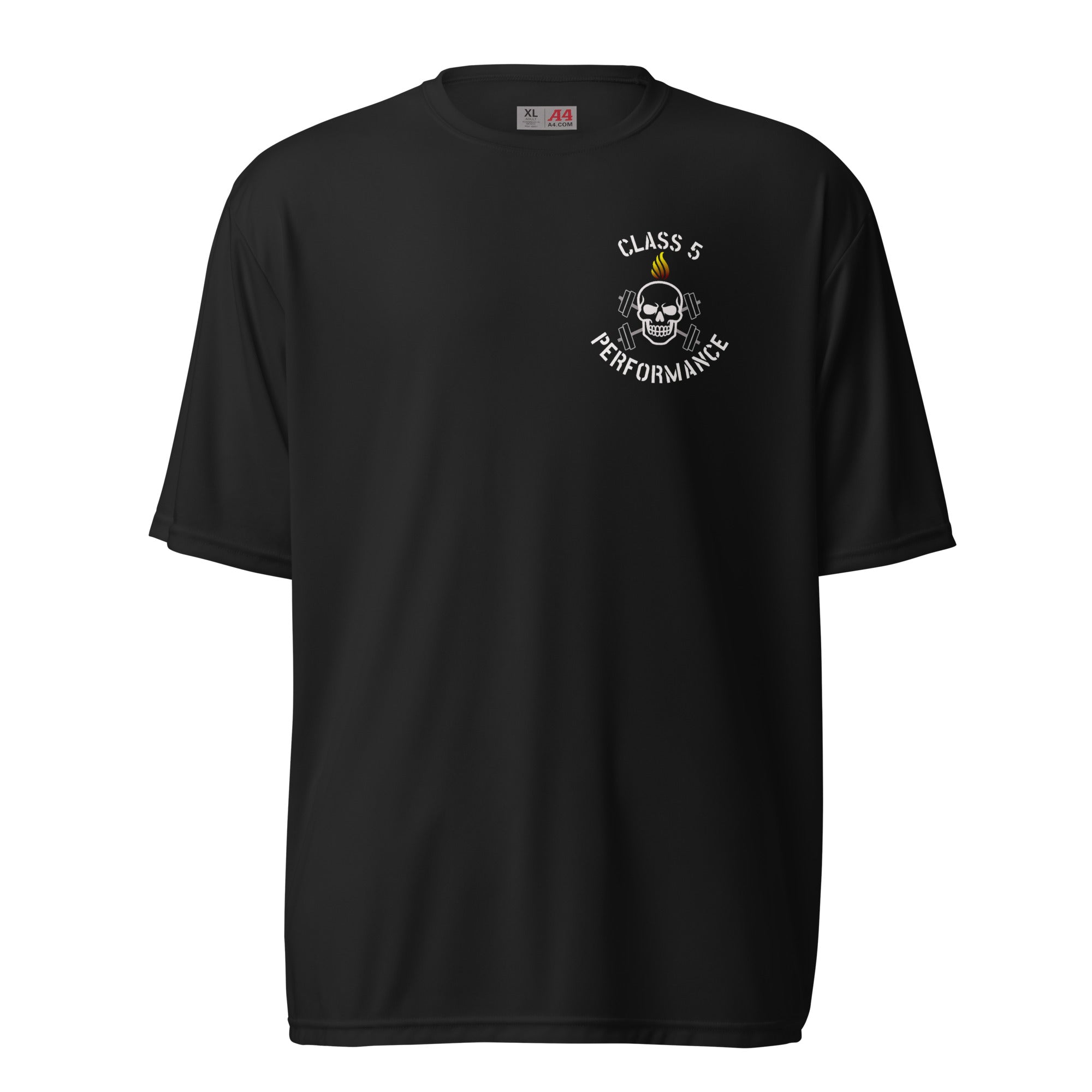 Moisture-wicking performance training tees