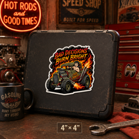 Lady Danger | Bad Decisions | Sticker