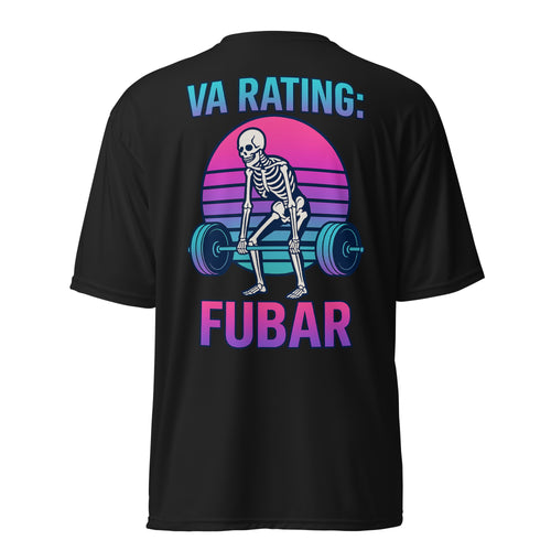 VA Rating FUBAR performance training tee - Class 5 Performance