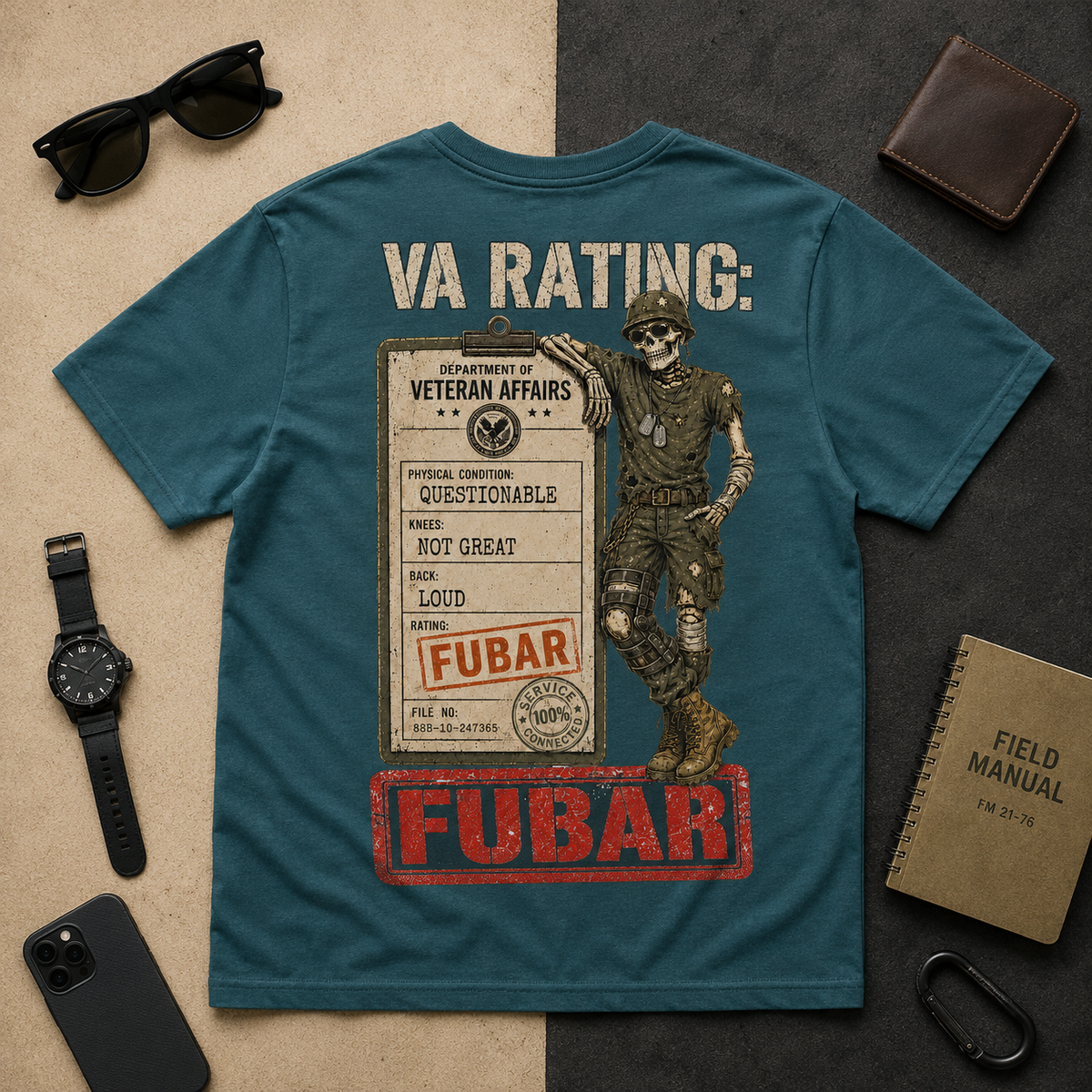 VA Rating FUBAR | T-Shirt